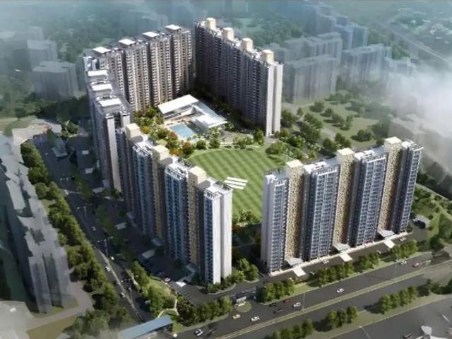 Rental | 3 BHK + Study Room 1404 Sq.Ft. Apartment in Eldeco Live By The Greens