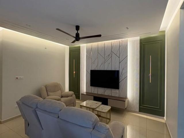 Rental | 3 BHK + Study Room 1500 Sq.Ft. Apartment in ATZ Areva