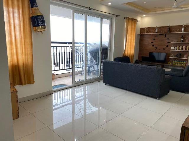 Rental | 3 BHK + Study Room 1688 Sq.Ft. Apartment in Bren Zahara