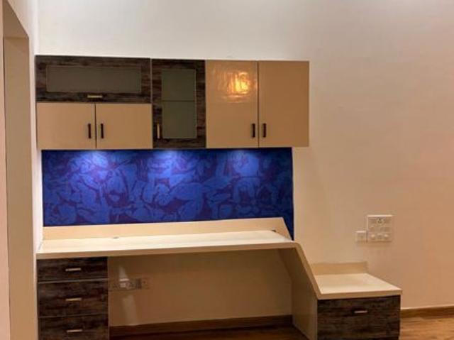 Rental | 3 BHK + Study Room 1700 Sq.Ft. Apartment in DNR Arista