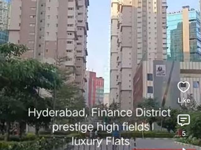 Rental | 3 BHK + Study Room 1907 Sq.Ft. Apartment in Prestige High Fields