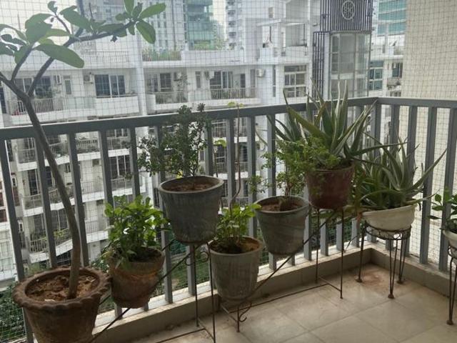 Rental | 3 BHK + Study Room 1995 Sq.Ft. Apartment in Emaar MGF Garden Terraces