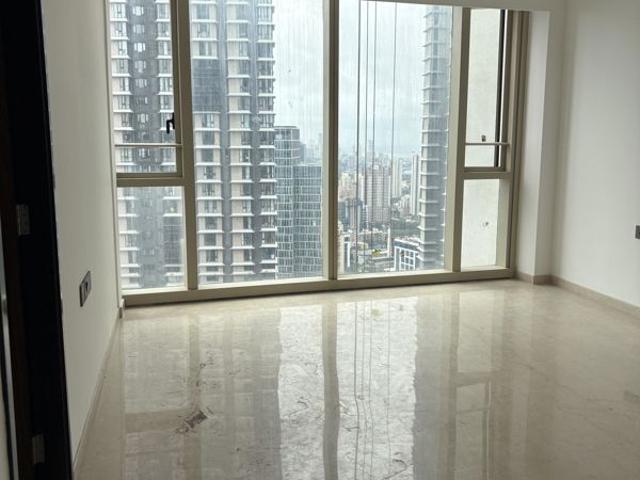 Rental | 3 BHK + Study Room,Extra Room 1194 Sq.Ft. Apartment in Lodha The Park