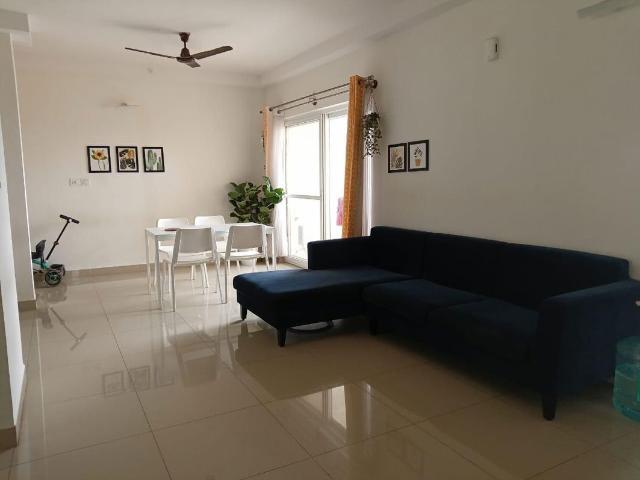 Rental | 3 BHK + Pooja Room 1500 Sq.Ft. Apartment in Mantri Webcity