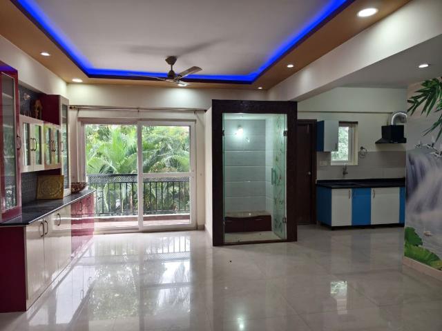 Rental | 3 BHK + Pooja Room 1600 Sq.Ft. Apartment in Mithuna White Pearl