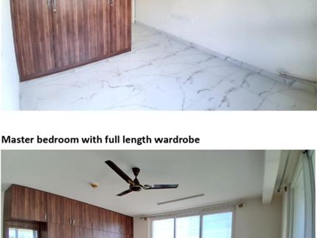 Rental | 3 BHK + Pooja Room 1950 Sq.Ft. Apartment in Mantri Lithos