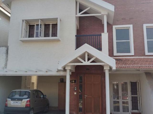 Rental | 3 BHK + Pooja Room 2400 Sq.Ft. Villa in Prestige Augusta Golf Village