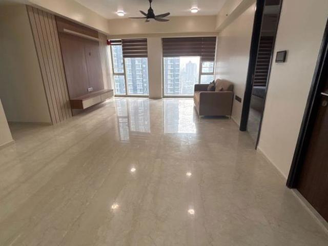 Rental | 3 BHK + Pooja Room,Extra Room 1348 Sq.Ft. Apartment in Lodha The Park
