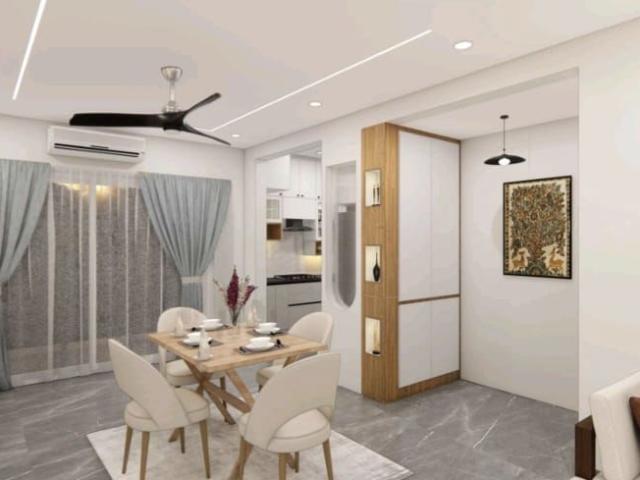 Rental | 3 BHK + Pooja Room,Servant Room,Study Room,Extra Room,Basement,Store Room 1620 Sq.Ft. Apartment in EIPL The Tamarind