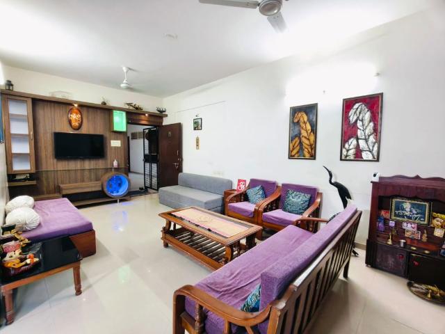 Rental | 3 BHK + Prayer Room 1500 Sq.Ft. Apartment in Kolte Patil Margosa Heights