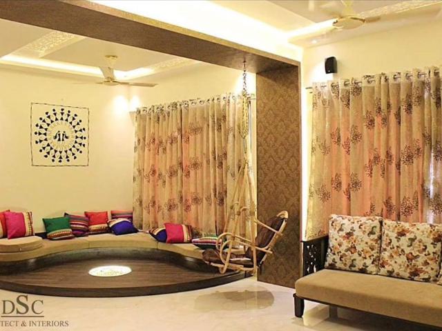 Rental | 3 BHK + Prayer Room,Servant Room,Study Room,Extra Room,Basement,Store Room 1100 Sq.Ft. Apartment in Bhoomi Acres