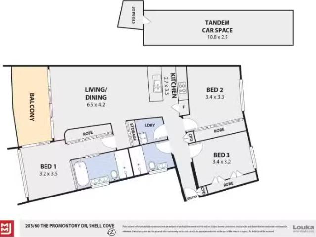 New 3 BR 203/35 Quayside Avenue, Shell Cove Apartment for rent.