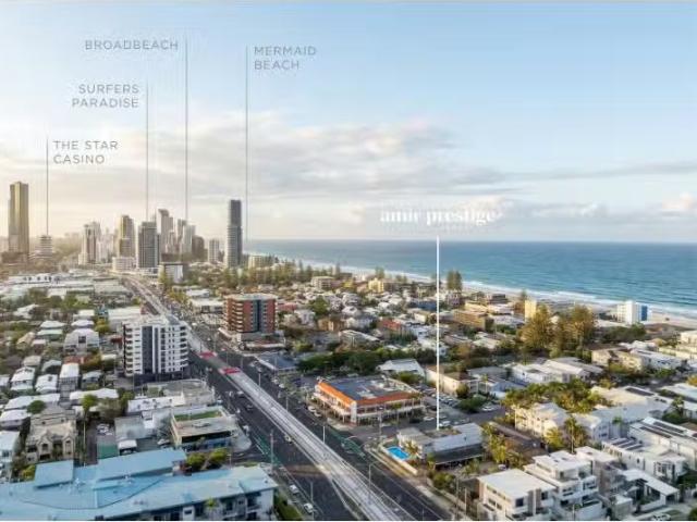 Unique 3 BR 2429 Gold Coast Highway, Mermaid Beach Townhouse f.