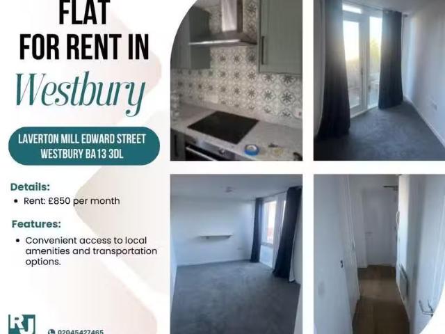 New 1 BA 1 bedroom apartment for rent in Edward Street, Westbu.
