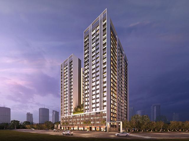 Rental | 1 BHK 326 Sq.Ft. Apartment in Rustomjee Bella Phase 1