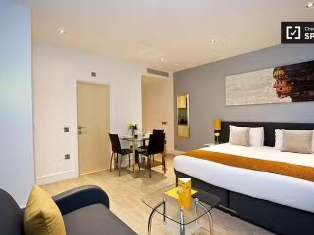 Just in! 1 BR Serviced Executive Studio Apartment for rent in.