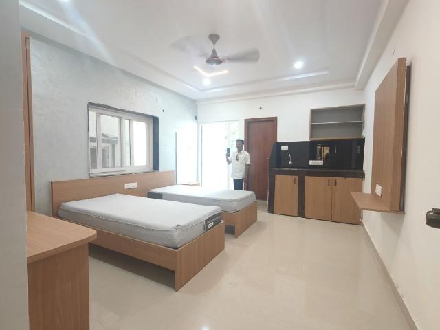 Rental | 1 Rk 500 Sq.Ft. Apartment in Radha Nilayam Gachibowli