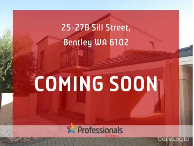 For Rent! 2/25 27 Sill Street, Bentley, WA 6102
