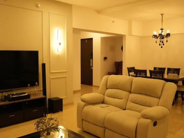 Rental | 2.5 BHK + Prayer Room,Study Room,Extra Room,Store Room 1800 Sq.Ft. Apartment in Lodha Belmondo