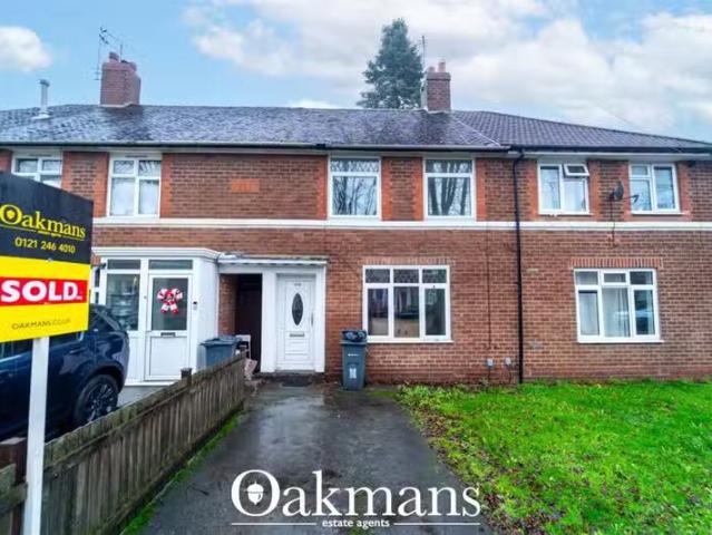 Cozy 2 BA 3 bedroom terraced house for rent in Alwold Road, Bi.