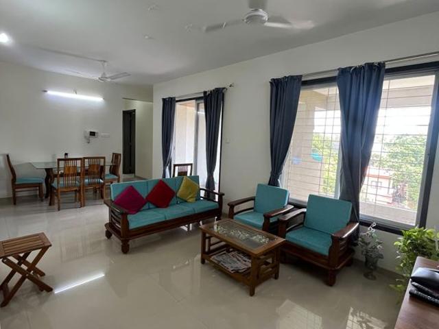 Rental | 2 BHK + 1000 Sq.Ft. Apartment in Chintamani Residency Bhusari
