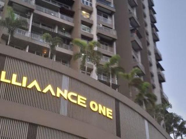 Rental | 2 BHK 1244 Sq.Ft. Apartment in Alliance One