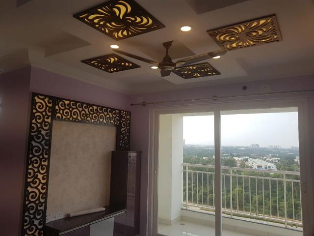 Rental | 2 BHK 1250 Sq.Ft. Apartment in Puravankara Palm Beach