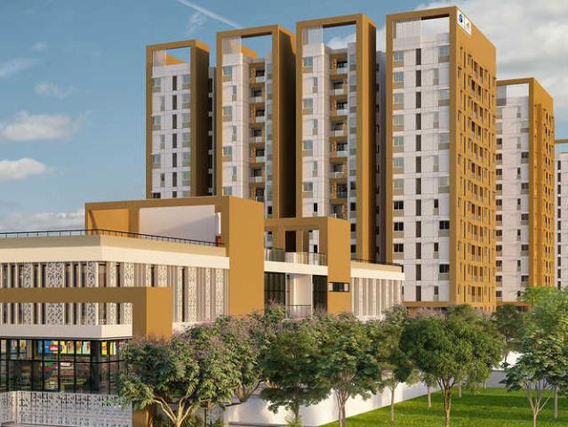 Rental | 2 BHK 1235 Sq.Ft. Apartment in Salarpuria Sattva Exotic