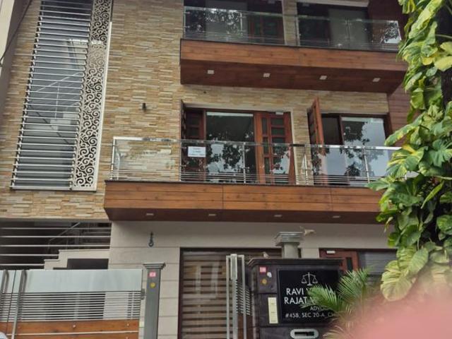 Rental | 2 BHK + 250 Sq.Ft. Independent House in Sector 20