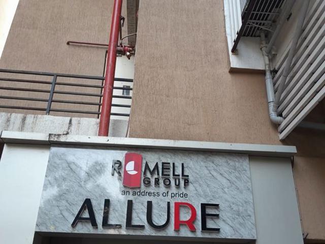 Rental | 2 BHK 606 Sq.Ft. Apartment in Romell Allure