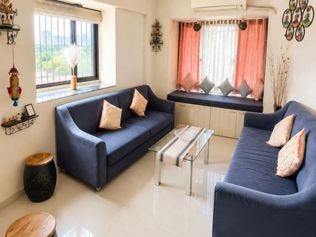 Rental | 2 BHK 700 Sq.Ft. Apartment in Raunak Unnathi Gardens