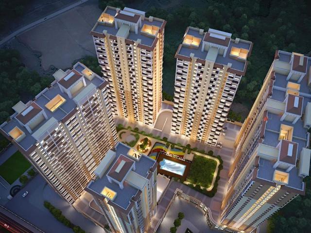 Rental | 2 BHK 710 Sq.Ft. Apartment in Nyati Elysia