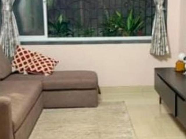 Rental | 2 BHK 850 Sq.Ft. Apartment in Palm Beach Silver Sands CHS