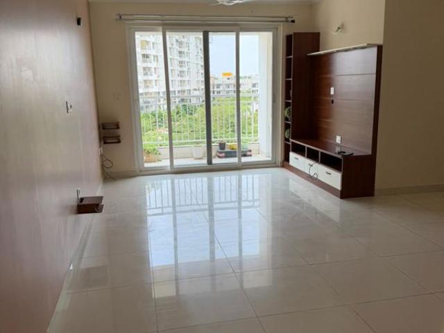 Rental | 2 BHK + Basement 1232 Sq.Ft. Apartment in Puravankara Palm Beach