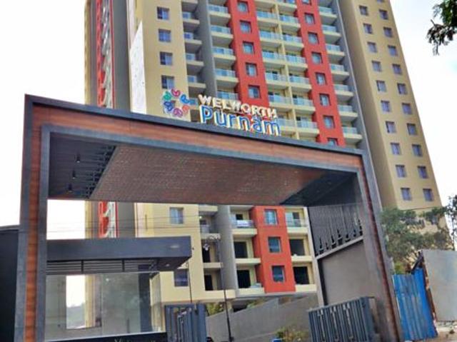 Rental | 2 BHK + Extra Room 750 Sq.Ft. Apartment in Welworth Purnam