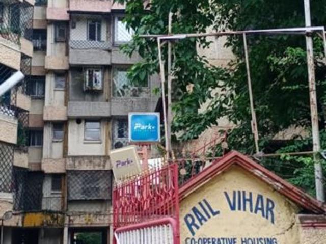 Rental | 2 BHK + Extra Room 1100 Sq.Ft. Apartment in Rail Vihar CHS