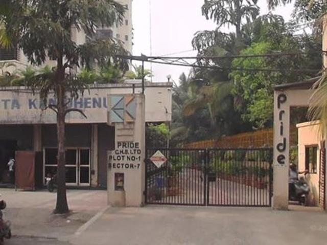 Rental | 2 BHK + Extra Room 1200 Sq.Ft. Apartment in Kamdhenu Pride
