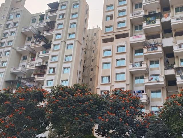 Rental | 2 BHK + Servant Room,Study Room,Extra Room,Store Room 702 Sq.Ft. Apartment in Mahalaxmi Residency Chikhali