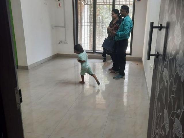Rental | 2 BHK + Servant Room 900 Sq.Ft. Apartment in Harmony Residency Owale