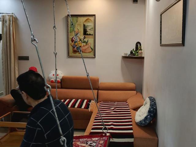 Rental | 2 BHK + Study Room 725 Sq.Ft. Apartment in Windsor Garden Enclave