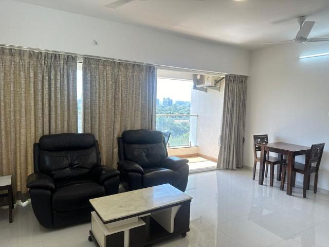 Rental | 2 BHK + Study Room 800 Sq.Ft. Apartment in Mantra 99 Riverfront