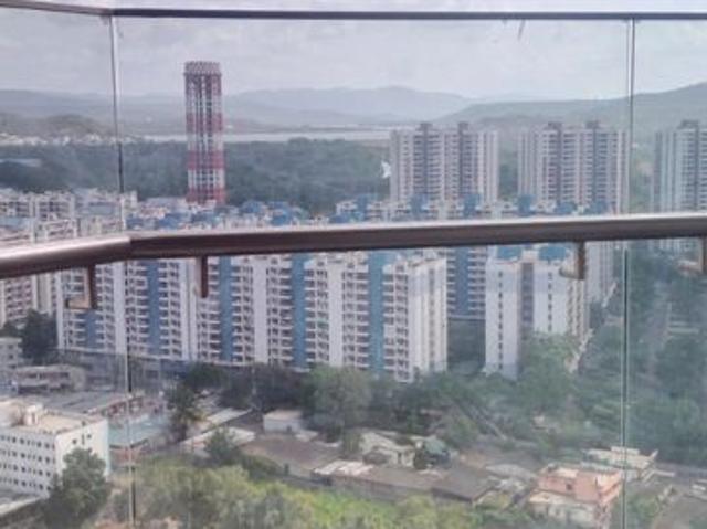 Rental | 2 BHK + Study Room 812 Sq.Ft. Apartment in Nanded City Pancham