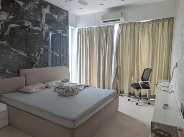 Rental | 2 BHK + Study Room 900 Sq.Ft. Apartment in L&T Crescent Bay T2