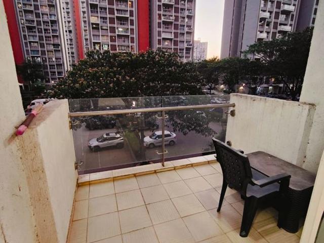 Rental | 2 BHK + Study Room 1000 Sq.Ft. Apartment in Lodha Belmondo