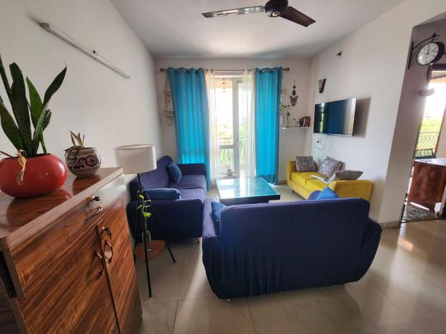 Rental | 2 BHK + Study Room 1210 Sq.Ft. Apartment in Sikka Karmic Greens