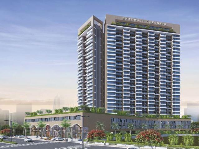 Rental | 2 BHK + Store Room 1200 Sq.Ft. Apartment in Bhagwati Greens 3