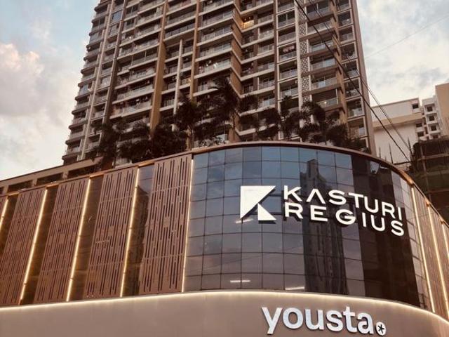 Rental | 2 BHK + Store Room 1240 Sq.Ft. Apartment in Kasturi Regius