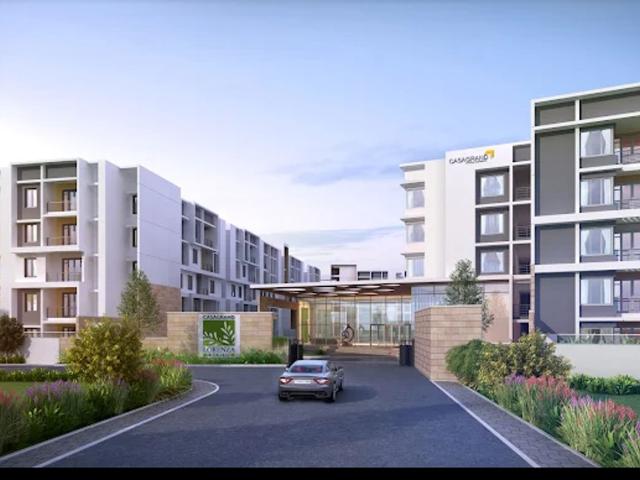 Rental | 2 BHK + Pooja Room 1095 Sq.Ft. Apartment in Casagrand Lorenza