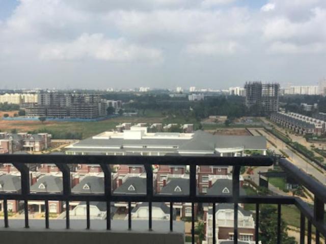 Rental | 2 BHK + Pooja Room 1200 Sq.Ft. Apartment in Prestige Lakeside Habitat Villas
