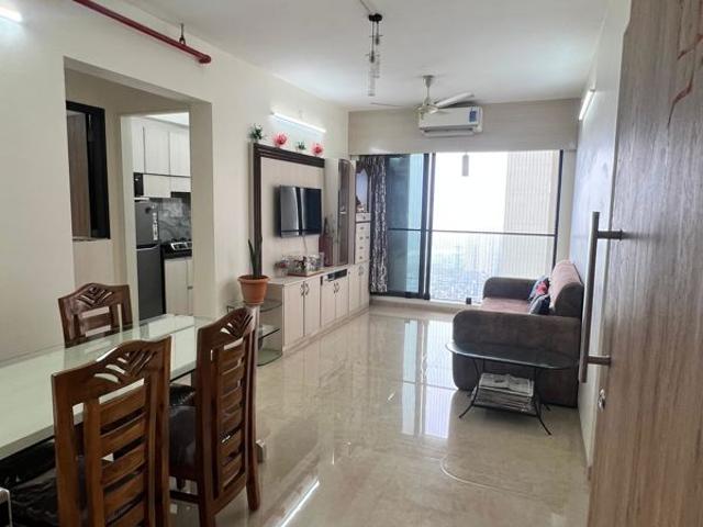 Rental | 2 BHK + Pooja Room,Servant Room 674 Sq.Ft. Apartment in Dosti Eastern Bay Phase 1